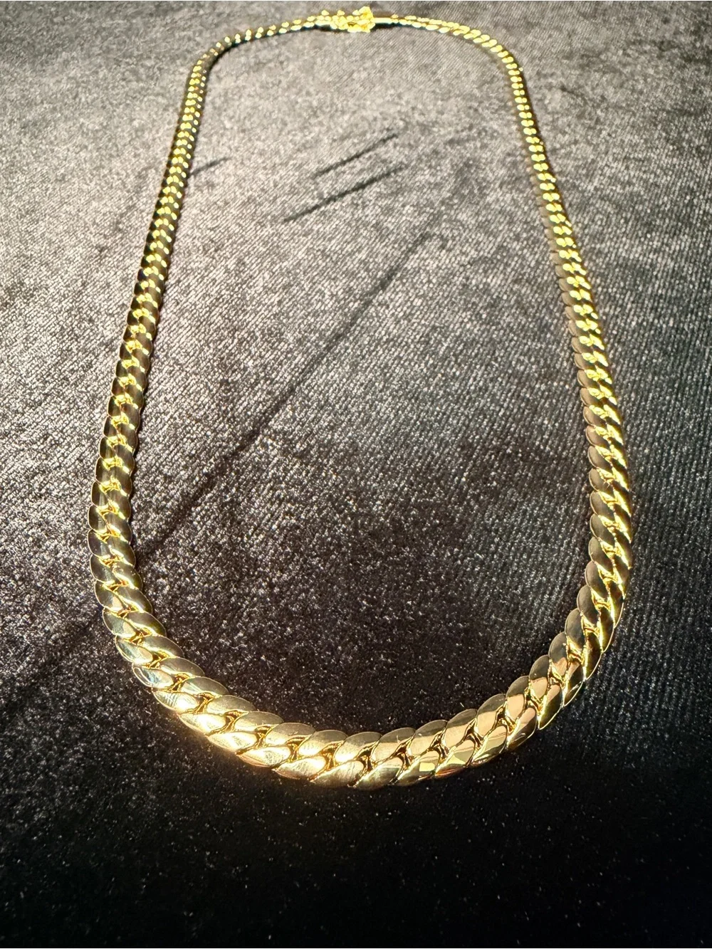 Miami Cuban 24in 6MM 14K Stamped Gold Necklace w/Box Lock. Brand New. Perfect!